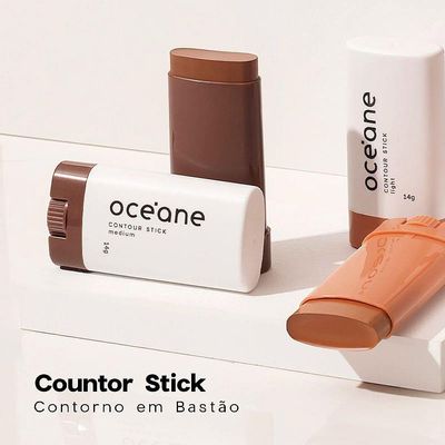 Océane Stick Bf Limited Light - Contorno Em Bastão Marrom Claro 14g Marrom