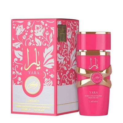 Lattafa Yara Candy Pure Concentrated Perfume Oil - Perfume Feminino 20ml
