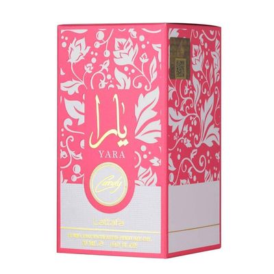 Lattafa Yara Candy Pure Concentrated Perfume Oil - Perfume Feminino 20ml