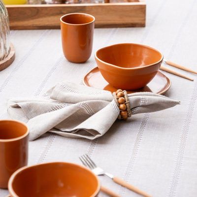 Bowl Copa E Cia Vivant Em Cerâmica Terracota