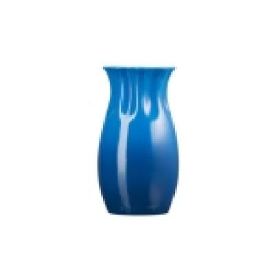 VASO FLOWER LE CREUSET EM CERÂMICA PREMIUM AZUL MARSEILLE 81320162000099