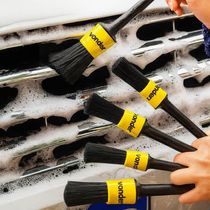 Kit 5 Pincéis Lavagem Limpeza Detalhamento Automotivo Vonder Estética Carro Moto