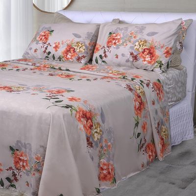 Jogo de Cama Microfibra Solteiro Jamile Paco Milano Sultan