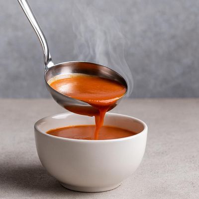 Kit 24 Conchas de Sopa Feijão em Aço Inox Utensílios de Cozinha Taumer para Restaurante e Buffet
