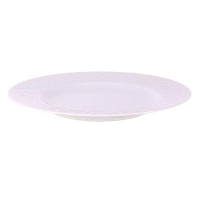 Jogo 12 Pratos Rasos Porcelana Branca 27cm Tramontina Ingrid Cozinha Servir Mesa Posta Jantar Almoço