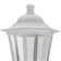 Conjunto 2 Postes de Jardim Luminária Externa 1,71m Colonial Branco Dital Iluminação Praças