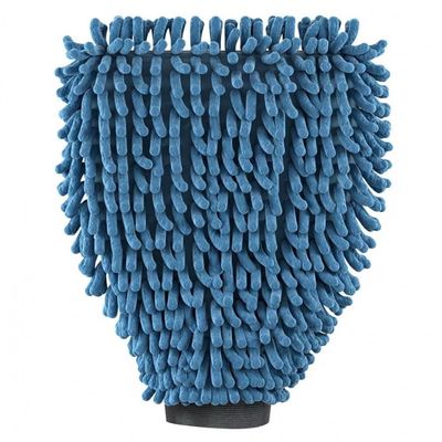 Luva Automotiva FlashLimp Microfibra 1 Peça Azul