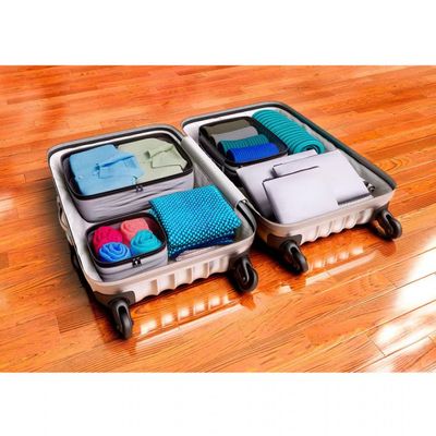 Organizador para Viagens 6 Peças Euro Home Cinza