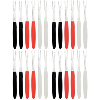 Kit 24 Mini Garfos para Petiscos Ipanema Tramontina Aço Inox Tábua de Frios Aperitivos Porções