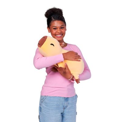 Pelúcia Hug-A-Lumps Média 1,5kg - Capivara Connie