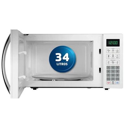 Micro-ondas 34l Mondial Mo-02-34 - 5617-02 Branco 220V