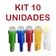 Kit 10x Lampada Led Pinguinho Painel T5 C/Suporte Cores Verde