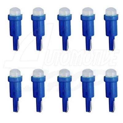 Kit 10x Lampada Led Pinguinho Painel T5 C/Suporte Cores Verde
