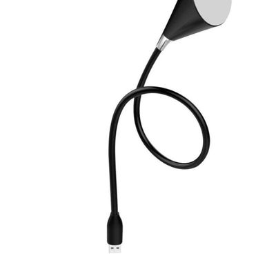Luminaria Usb Elsys Com Caixa De Som Eas056l-1 - Preta