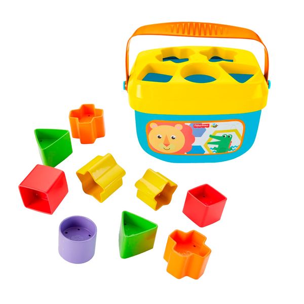Balde Primeiros Blocos Fisher Price Balde Primeiros Blocos Fisher Price
