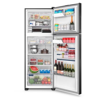 Geladeira Electrolux Frost Free Inverter 480L Efficient com AutoSense SmartBivolt Duplex cor Black Inox Look (IT70B) Bivolt