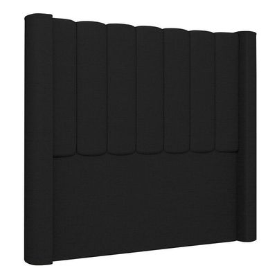 Cabeceira Casal Cama 140cm Claire I02 Linho Preto - Mpozenato