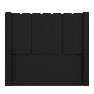 Cabeceira Casal Cama 140cm Claire I02 Linho Preto - Mpozenato