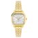 Relógio Mormaii Feminino Ref: Mo2036kj/1k Retangular Aço Dourado