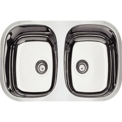 Cuba De Embutir Isis 2C Inox Alto Brilho 72x40cm Tramontina