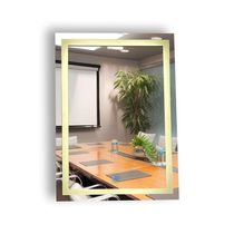 Espelho Jateado Com 3 Tons De LED e Touch Screen Fonte Slim 80x50