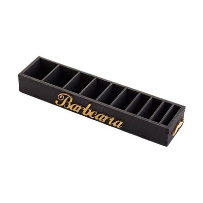 Suporte De Pentes Mdf Organizador Para Pentes Preto