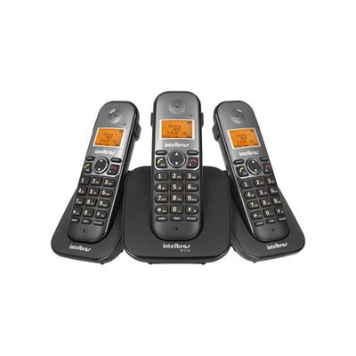 Telefone Sem Fio Intelbras Ts5123 Preto