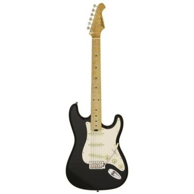 Guitarra Aria Stg-57 Black - 22 Trastes