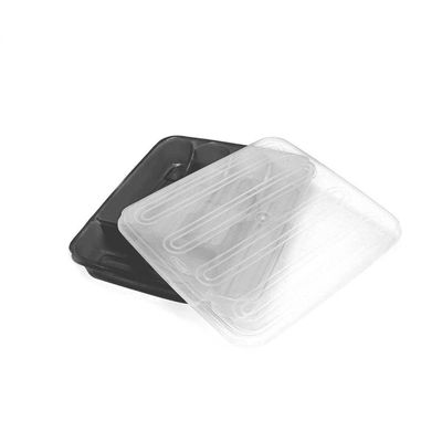 Porta Talheres Com Tampa Plasvale Preto