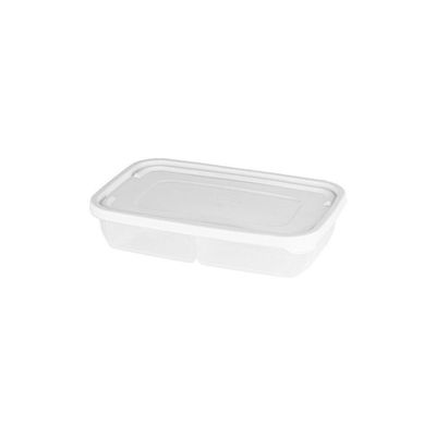 Pote Porta Frios Com Divisórias Linha Mais 1,4l Plasvale Branco