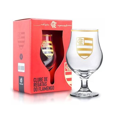 Taça de Vidro Dublin Flamengo 400ml Oficial