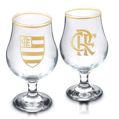 Taça de Vidro Dublin Flamengo 400ml Oficial