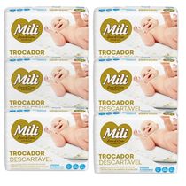 Trocador Descartável Mili  Love&Care 6 Pacotes c/ 5 unidades