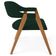 Cadeira de Jantar e Estar Living Estofada Nadja L02 Suede Verde Musgo - Lyam Decor