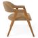 Cadeira de Jantar e Estar Living Estofada Nadja L02 Bouclê Mostarda - Lyam Decor