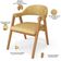 Kit 02 Cadeiras de Jantar e Estar Living Estofada Nadja L02 Couríssimo Fendi - Lyam Decor