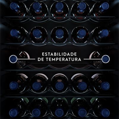 Adega de Vinho Climatizada Electrolux 24 Garrafas Uma Porta com Painel Digital (WSF24) 127V