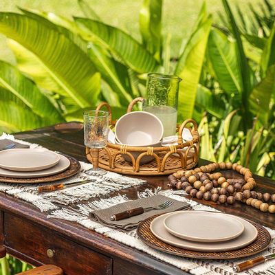 Bandeja Copa E Cia Trancoso Circular Com Alça