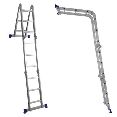 Escada Articulada 4x3 com Plataforma em Alumínio Mor