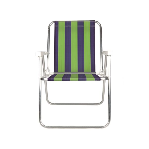 Cadeira de Praia Alta Mor Alumínio - Item Sortido