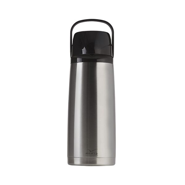 Garrafa Térmica Invicta Air Pot Slim com Pressão Inox 1,8L