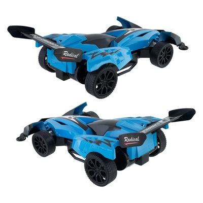 Veículo Controle Remoto 7 Funções Garagem S.A. Radical - Azul