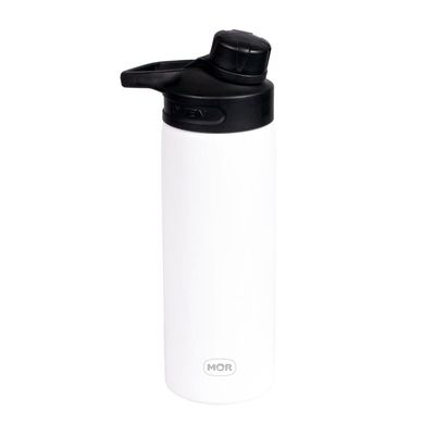 Garrafa Squeeze 600ml Fit - branco
