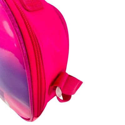 Kit Mochila Rodinhas Meninas Infantil Unicornio Escolar Estojo Lancheira Térmica Bolsa Carrinho