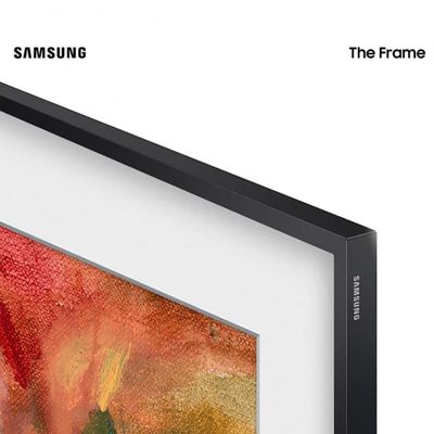 Smart TV 55 4K Samsung The Frame QN55LS03D QLED, Tela Matte Antirreflexo com Molduras Customizáveis, Design Modern Frame Preto / Bivolt