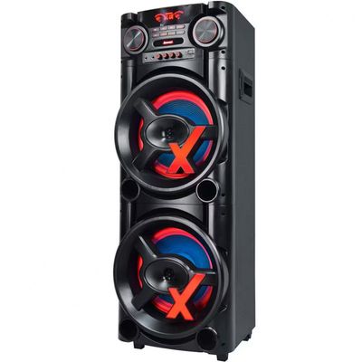 Torre de Som Amvox ACA 1900 com Bluetooth e Função Power X 1900W Preto / Bivolt