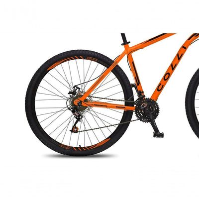 Bicicleta Athena Aro 29 Em Aço Com 21 Marchas Colli Laranja
