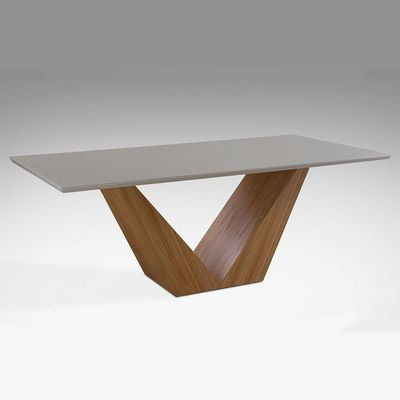 Mesa de Jantar Versus 220cm X 110cm Laca Off White