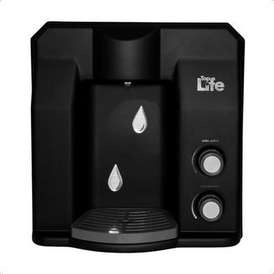 Filtro Super Água Alcalina Ionizada Gelada Flex He Top Life 220V Preto