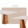 Mesa Noronha 180cm Tampo Com Vidro Laqueado Com 6 Cadeiras Jade Off White Imbuia Natural